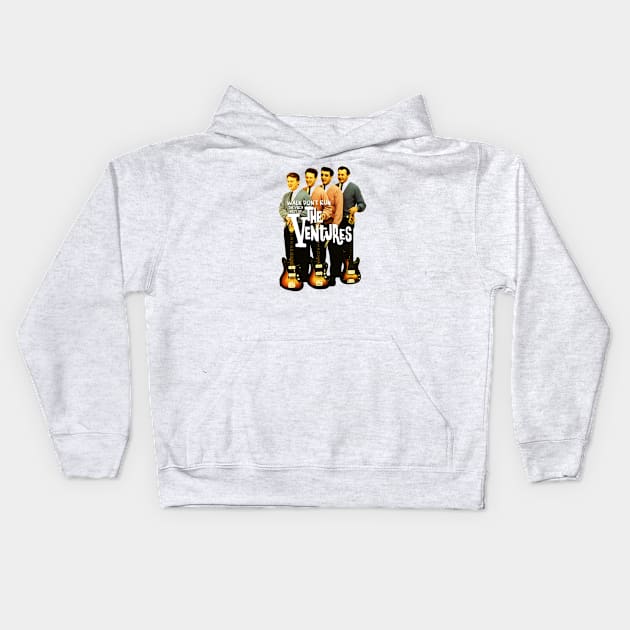 The Venturesss Kids Hoodie by Guitar Speak Podcast